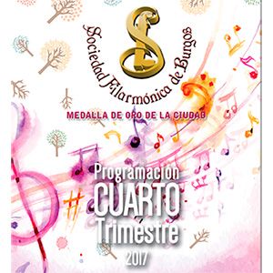 Programación Cuarto Trimestre de la Sociedad Filarmónica de Burgos