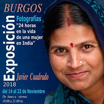 Exposición '24 horas en la vida de una mujer en India' - Javier Cuadrado