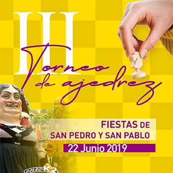 III Torneo de Ajedrez - Fiestas de San Pedro y San Pablo