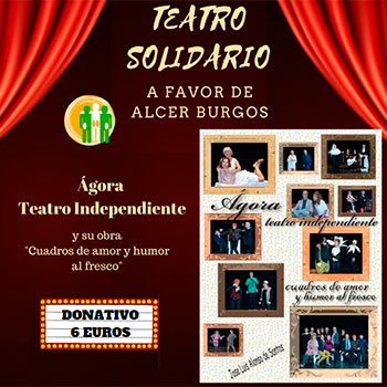 Teatro Solidario a favor de ALCER Burgos
